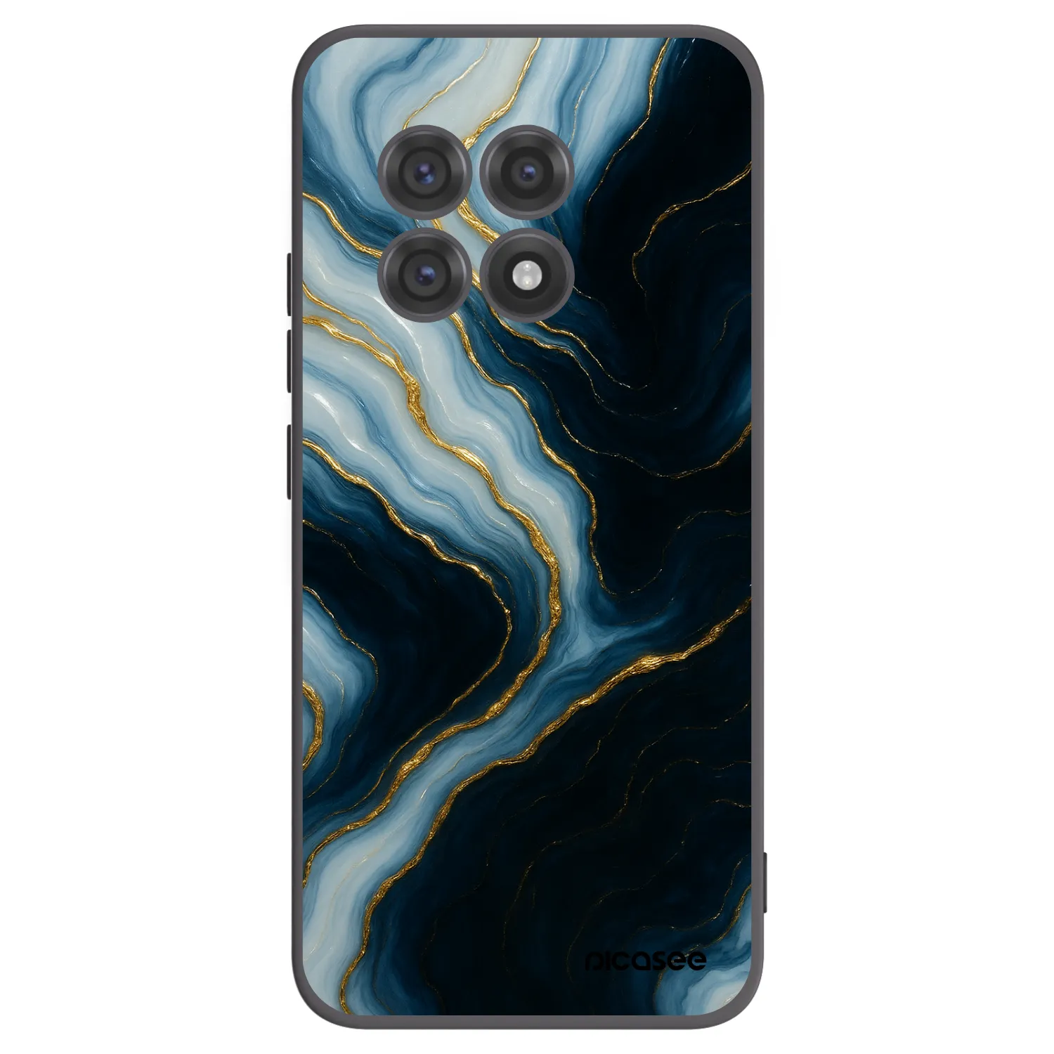 Picasee husă neagră din silicon pentru OnePlus 13R 5G - Luna