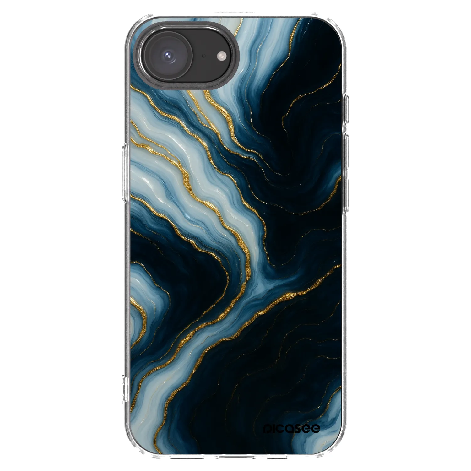 Picasee husă transparentă din silicon pentru Apple iPhone 17e - Luna