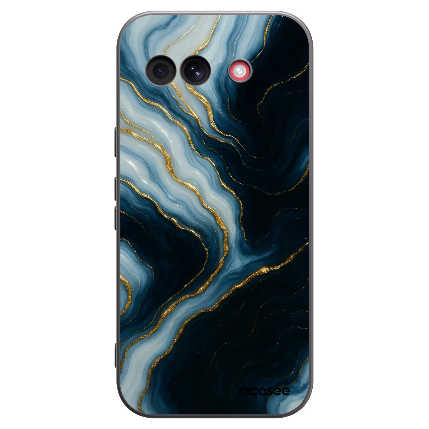 Picasee husă neagră din silicon pentru Google Pixel 10a - Luna