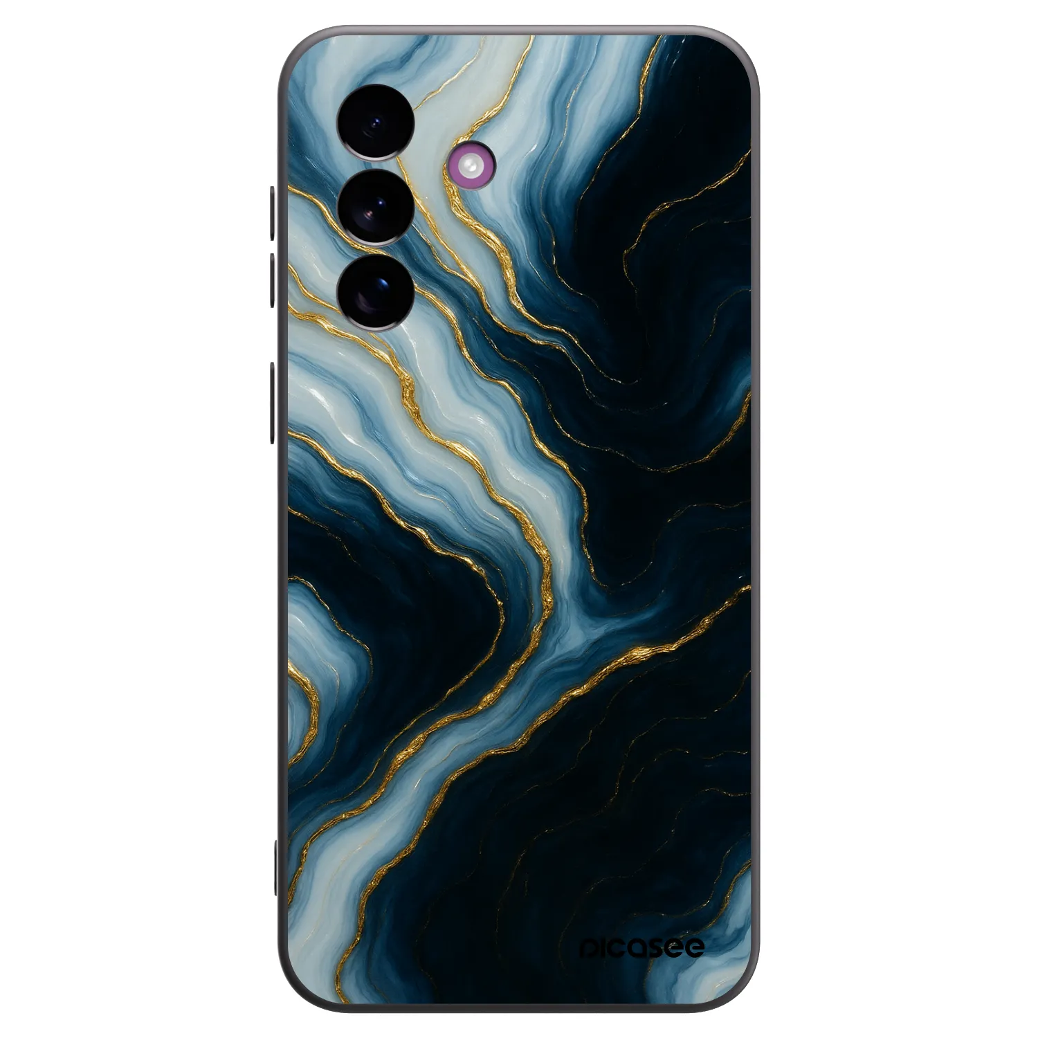 Picasee husă neagră din silicon pentru Samsung Galaxy A37 - Luna