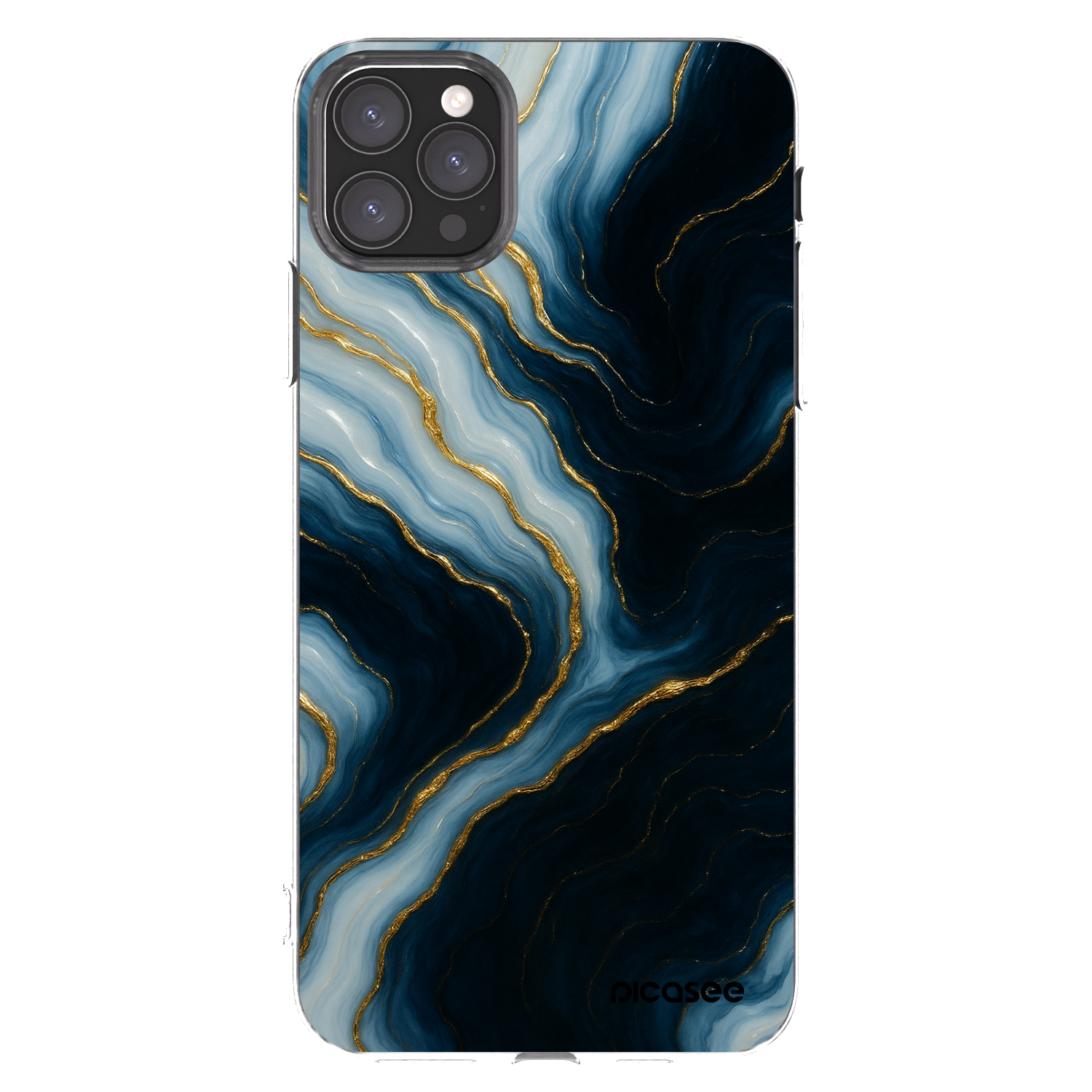Picasee husă transparentă din silicon pentru Apple iPhone 11 Pro Max - Luna