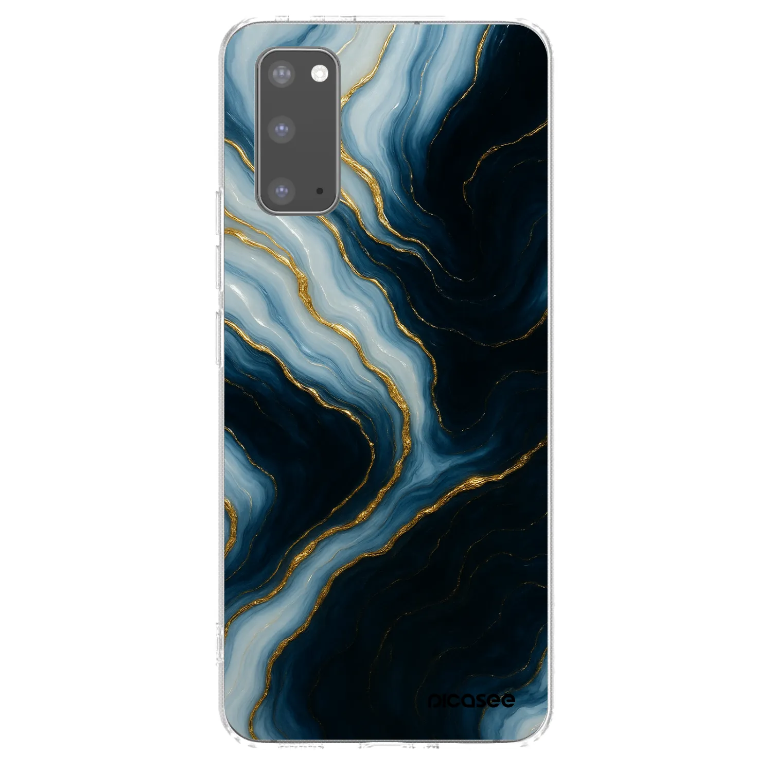 Picasee husă transparentă din silicon pentru Samsung Galaxy S20 G980F - Luna