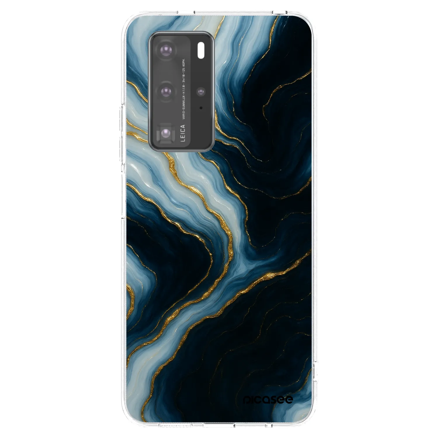 Picasee husă transparentă din silicon pentru Huawei P40 Pro - Luna