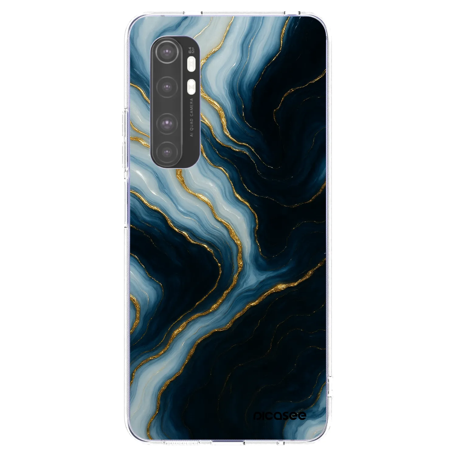 Picasee husă transparentă din silicon pentru Xiaomi Mi Note 10 Lite - Luna