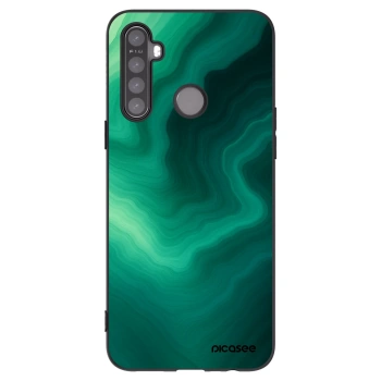 Picasee husă neagră din silicon pentru Realme 5 - Malachite