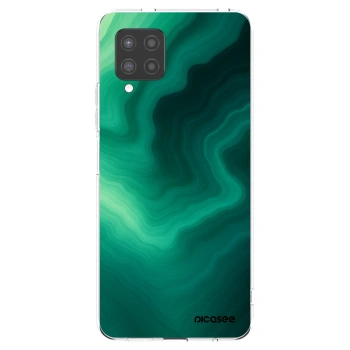 Picasee husă transparentă din silicon pentru Samsung Galaxy A42 A426B - Malachite
