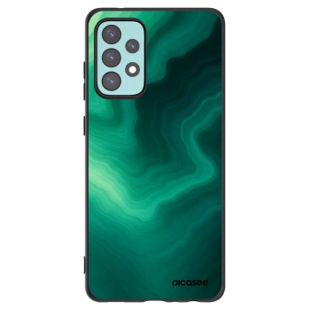 Picasee husă neagră din silicon pentru Samsung Galaxy A72 A725F - Malachite