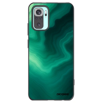 Picasee husă neagră din silicon pentru Xiaomi Redmi Note 10 Pro - Malachite