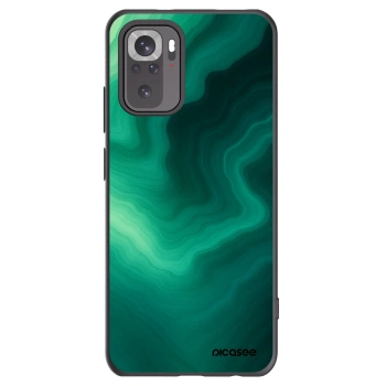 Picasee husă neagră din silicon pentru Xiaomi Redmi Note 10S - Malachite
