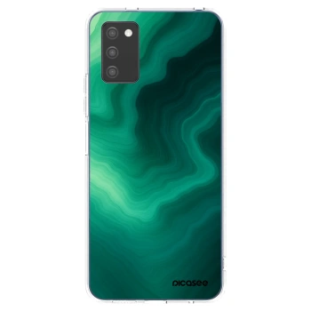 Picasee husă transparentă din silicon pentru Samsung Galaxy A02s A025G - Malachite