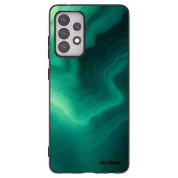 Picasee husă neagră din silicon pentru Samsung Galaxy A52s 5G A528B - Malachite