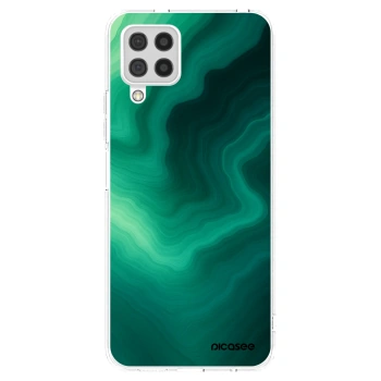 Picasee husă transparentă din silicon pentru Samsung Galaxy A22 A225F 4G - Malachite