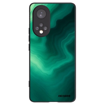 Picasee husă neagră din silicon pentru Honor 50 5G - Malachite