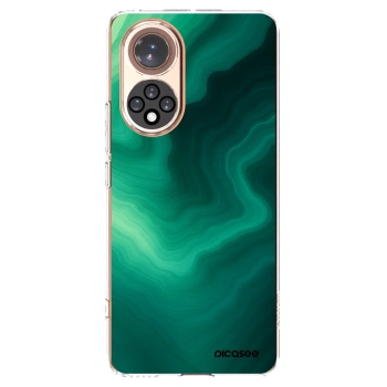 Picasee husă transparentă din silicon pentru Huawei Nova 9 - Malachite