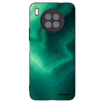 Picasee husă neagră din silicon pentru Huawei Nova 8i - Malachite