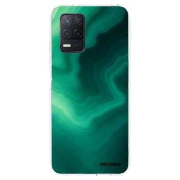 Picasee husă transparentă din silicon pentru Realme 8 5G - Malachite