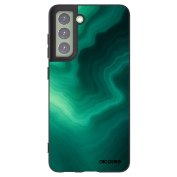 Picasee husă neagră din silicon pentru Samsung Galaxy S21 FE 5G - Malachite