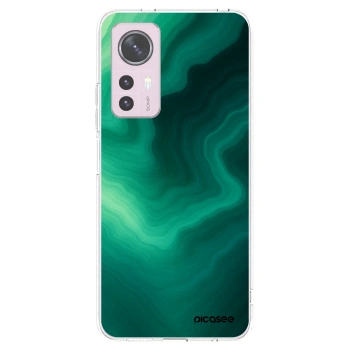 Picasee husă transparentă din silicon pentru Xiaomi 12 - Malachite