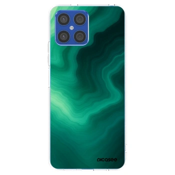 Picasee husă transparentă din silicon pentru Honor X8 4G - Malachite