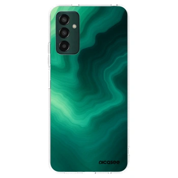 Picasee husă transparentă din silicon pentru Samsung Galaxy M13 M135F - Malachite