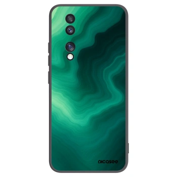 Picasee husă neagră din silicon pentru Honor 70 - Malachite