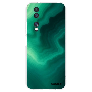 Picasee husă transparentă din silicon pentru Honor 70 - Malachite