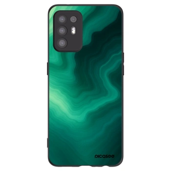 Picasee husă neagră din silicon pentru OPPO A94 5G - Malachite