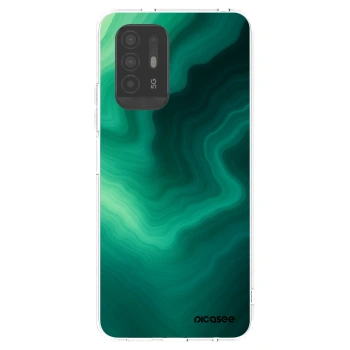 Picasee husă transparentă din silicon pentru OPPO A94 5G - Malachite