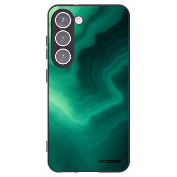 Picasee husă neagră din silicon pentru Samsung Galaxy S23 5G - Malachite