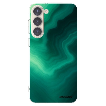 Picasee husă transparentă din silicon pentru Samsung Galaxy S23+ 5G - Malachite