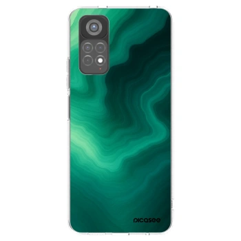 Picasee husă transparentă din silicon pentru Xiaomi Redmi Note 11S 5G - Malachite