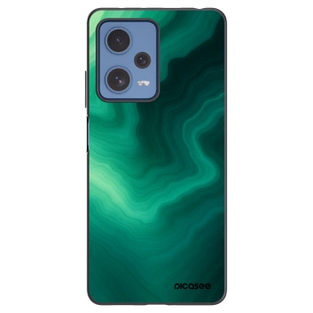 Picasee husă neagră din silicon pentru Xiaomi Redmi Note 12 Pro 5G - Malachite