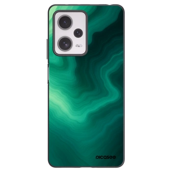 Picasee husă neagră din silicon pentru Xiaomi Redmi Note 12 Pro+ 5G - Malachite