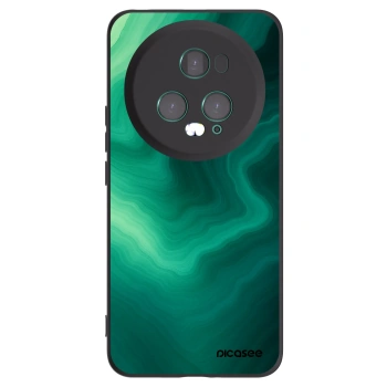 Picasee husă neagră din silicon pentru Honor Magic5 Pro - Malachite