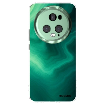 Picasee husă transparentă din silicon pentru Honor Magic5 Pro - Malachite