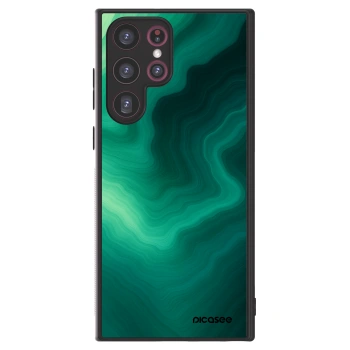Picasee ULTIMATE CASE PowerShare pentru Samsung Galaxy S22 Ultra 5G - Malachite