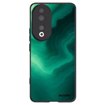 Picasee husă neagră din silicon pentru Honor 90 5G - Malachite