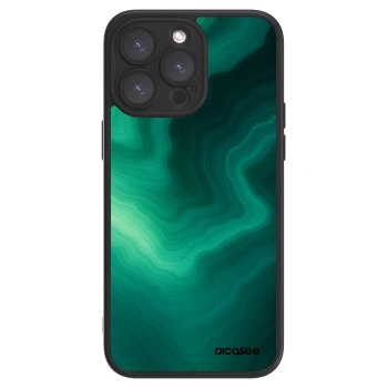 Picasee ULTIMATE CASE MagSafe pentru Apple iPhone 15 Pro Max - Malachite