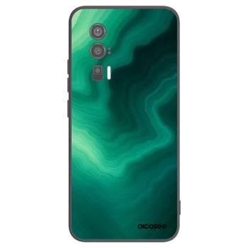 Picasee husă neagră din silicon pentru Xiaomi Poco F5 Pro 5G - Malachite