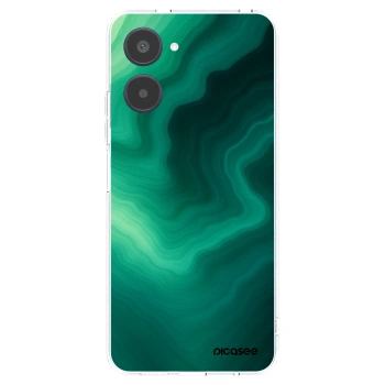 Picasee husă transparentă din silicon pentru Realme 10 4G - Malachite
