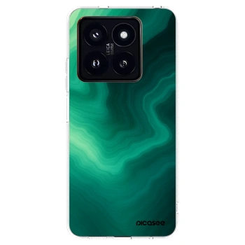 Picasee husă transparentă din silicon pentru Xiaomi 14 Pro - Malachite