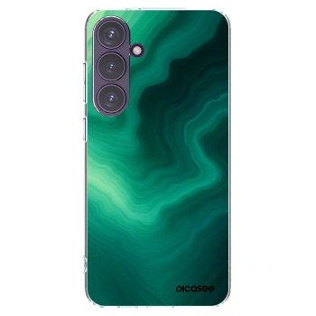 Picasee husă transparentă din silicon pentru Samsung Galaxy S24+ S926B 5G - Malachite