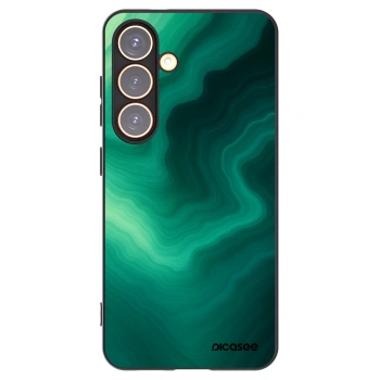 Picasee husă neagră din silicon pentru Samsung Galaxy S24 S921B 5G - Malachite