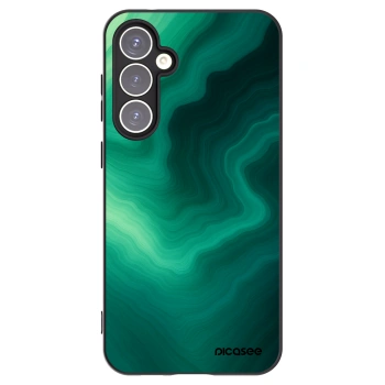 Picasee husă neagră din silicon pentru Samsung Galaxy S23 FE S711B - Malachite