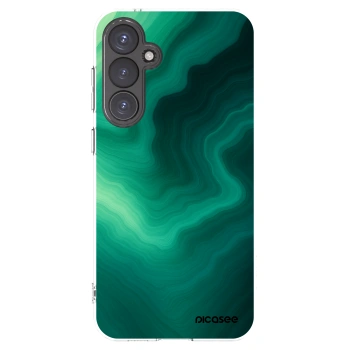Picasee husă transparentă din silicon pentru Samsung Galaxy S23 FE S711B - Malachite