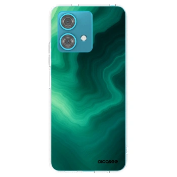 Picasee husă transparentă din silicon pentru Motorola Edge 40 Neo - Malachite