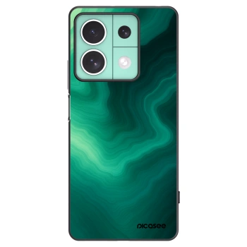 Picasee husă neagră din silicon pentru Xiaomi Redmi Note 13 5G - Malachite