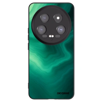 Picasee husă neagră din silicon pentru Xiaomi 14 Ultra - Malachite