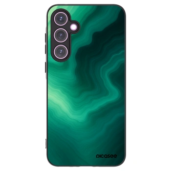 Picasee husă neagră din silicon pentru Samsung Galaxy A35 5G A356B - Malachite