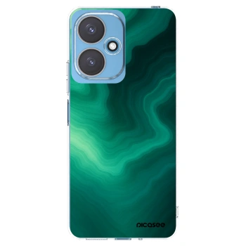 Picasee husă transparentă din silicon pentru Xiaomi Redmi 13C 5G - Malachite